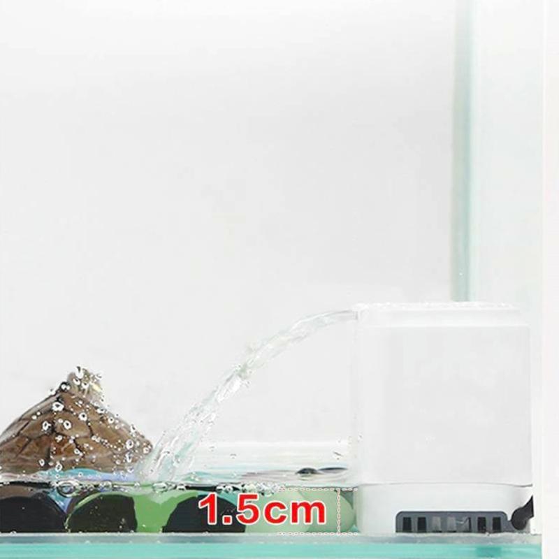 Mute 3 In 1 Inner Low Level Water Fall Filter For Tortoise Bowl