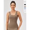 Новый универсальный повседневный спортивный жилет для женщин, облегающий, для тренировок, йоги, бега, фитнеса, быстросохнущий топ-майка