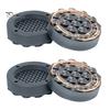 4Pcs Washer Anti Vibration Pads Stable Support Noise Reduction Easy Installation Washing Machine Stabilizer Support Feet Mats