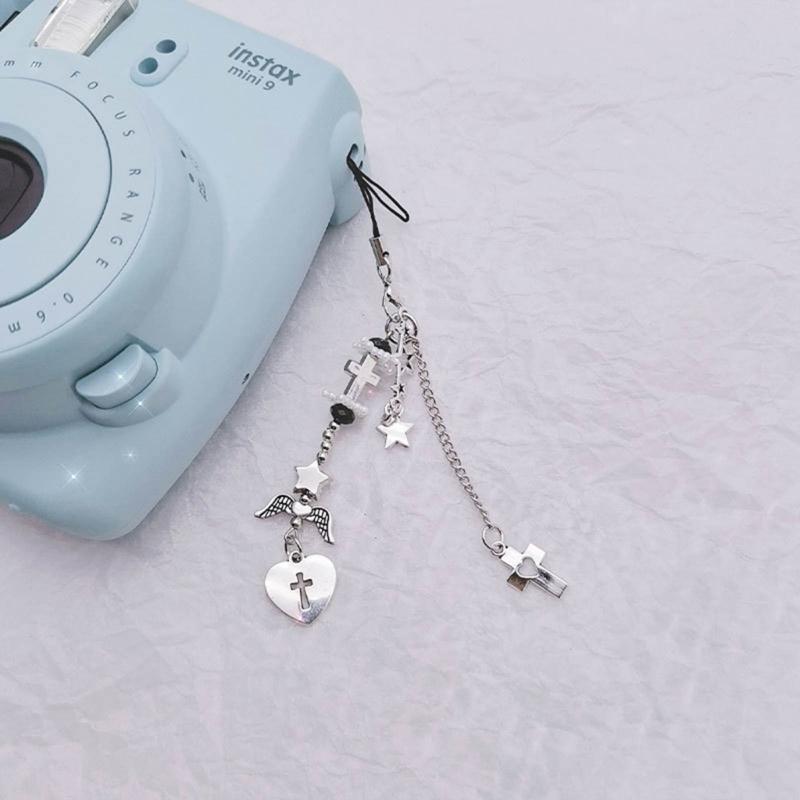 Cute Cellphone Strap Lanyard Gothic Phone Chain Rope for Keys Bag Accessories