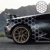 Набор из 10 шт. Виниловая сотовая наклейка на автомобиль Автомобильная виниловая наклейка для украшения бампера