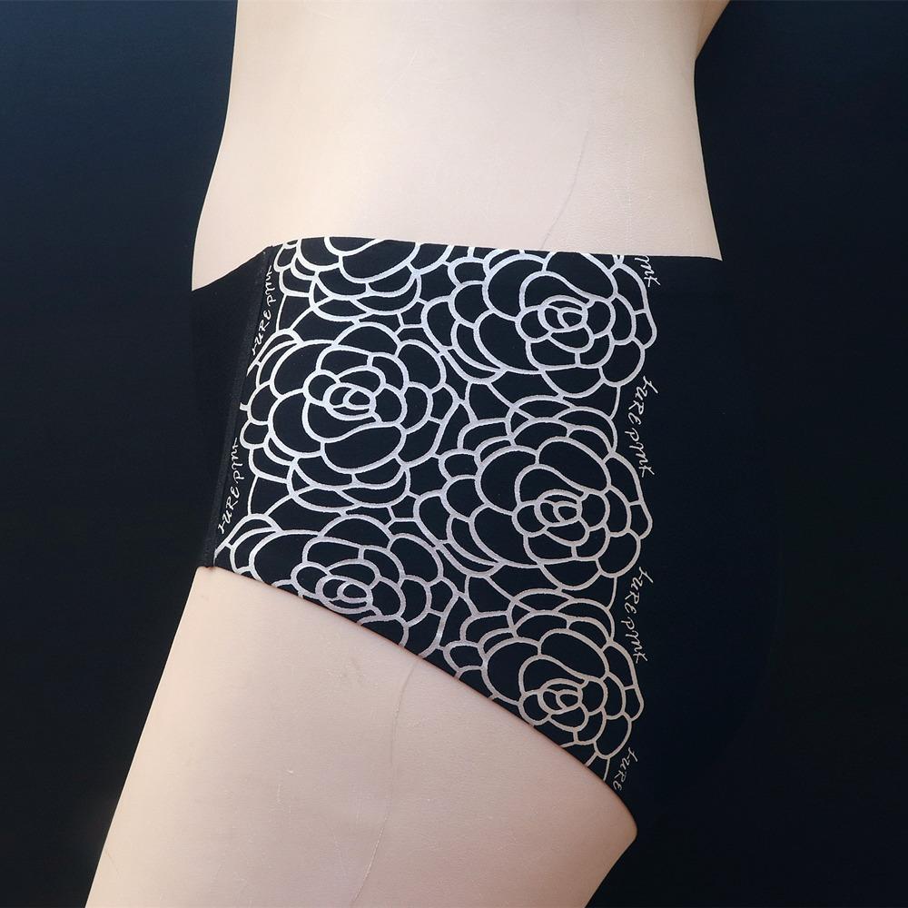 Women's Panties One-piece High Elastic Seamless Underwear Women's Mid-rise Comfortable Briefs for Women