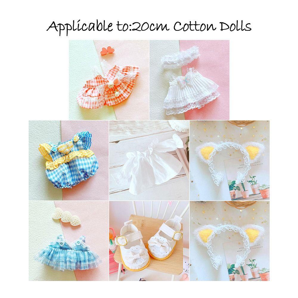 Кукольная одежда Декор Модные кукольные платья Мягкие кукольные головные уборы Милая повязка на голову 20 см Кукольные аксессуары