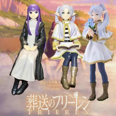 14 см Зажим для лапши Sousou no Frieren Аниме-фигурка девушки Frieren Beyond Journey's End Коллекционная модель игрушки