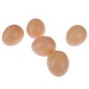 5Pcs Fake Dummy Egg Hen Poultry Chicken Joke Prank Plastic Eggs Home Party Decor