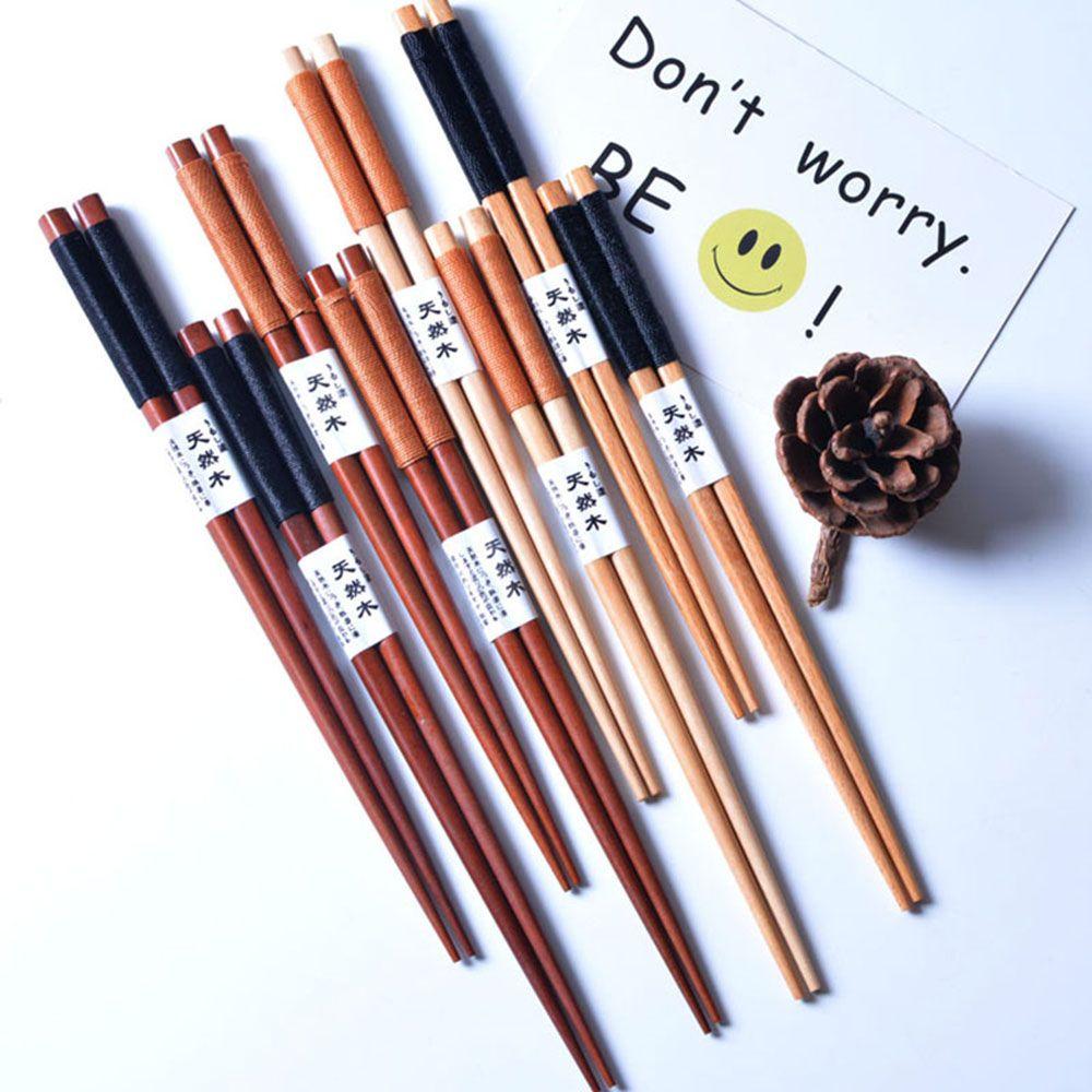 Japanese Value Gift Wooden Handmade Kitchen Tools Natural Chestnut Wood Chopsticks
