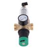 Water Pressure Regulator, Brass G1 G1Celsius2 Connector with 40 Microns Filter and Pressure , for Domestic Water Fixtures