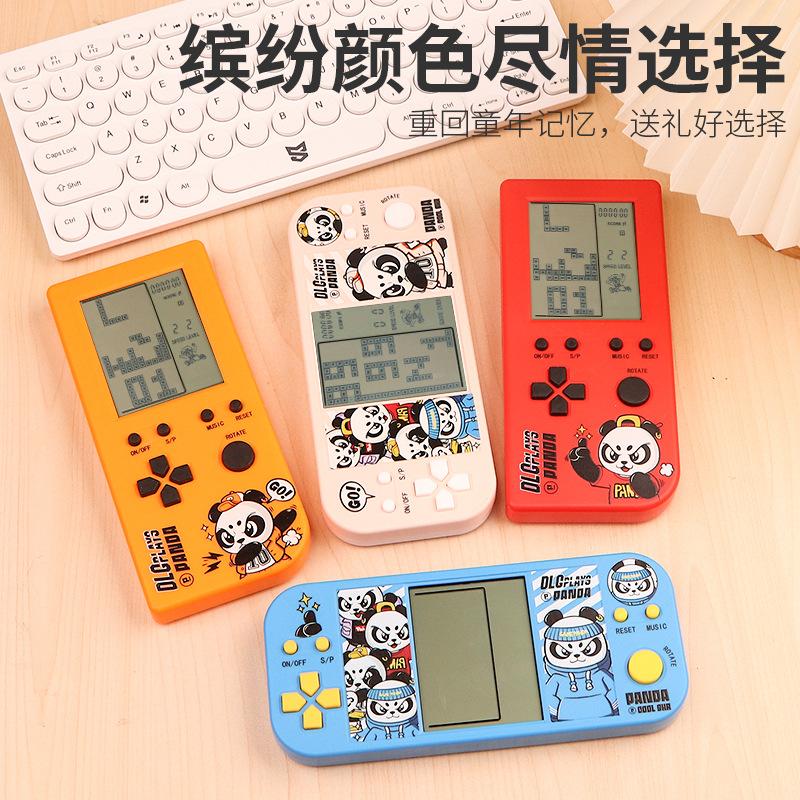 Tetris, Handheld Game Educational Leisure Toys, Large Screen LCD Screen, Game Machine Toys
