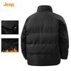 Jeep Мужская зимняя куртка с подкладкой и воротником-стойкой