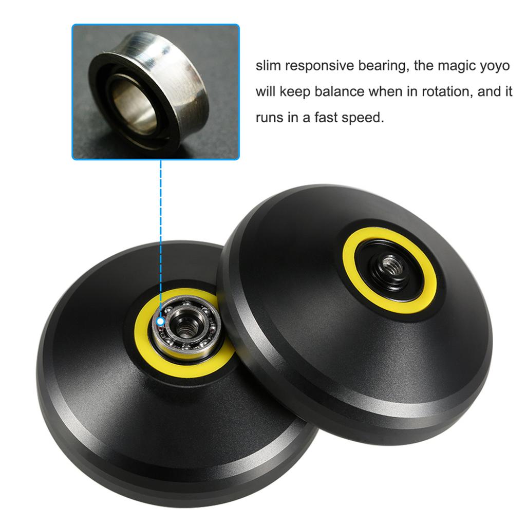 Magic Yoyo V3 отзывчивый высокоскоростной токарный станок Yo-yo с ЧПУ из алюминиевого сплава с прядильной веревкой для мальчиков