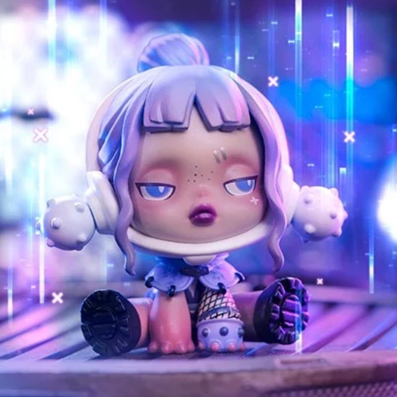 Night City Blind Box Night Guardian Meditator Hand-made Ornaments Children's Gift