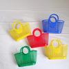 Plastic Hand-Held Practical Hollow Basket Storage Basket Toy Organizer Kitchen Bathroom Accessories