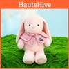 Ear Hanging Shawl Rabbit Plush Toy Clothes Can Be Disassembled Holiday Kids Gift