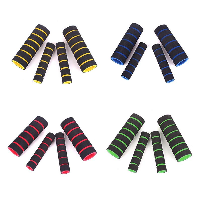 Motorcycle Scooter Electric Handlebar Gloves Sponge Handle Set Non-slip Handle Brake Cover