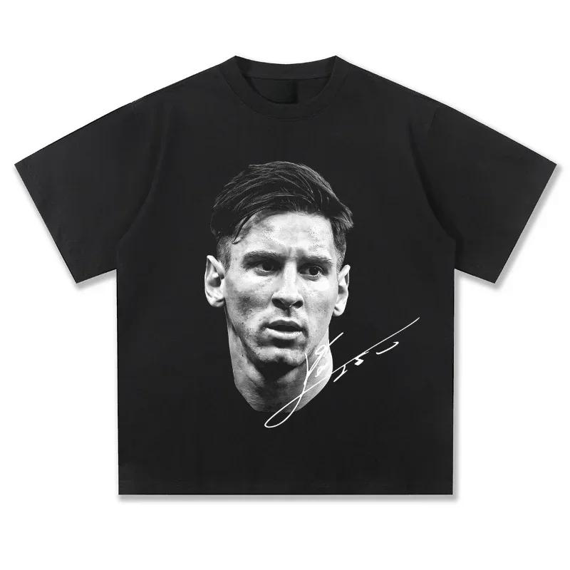 2025 CRISTIANO RONALDO Classics Football Superstar 7super Fashion Print Short Sleeve T-shirt Men Distress American Tshirt