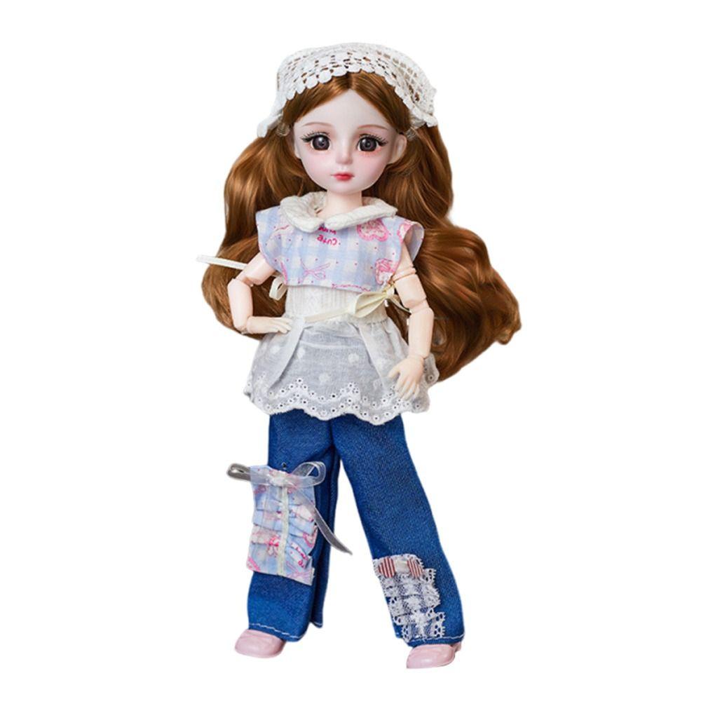 1/6 Scale Doll Lolita Skirt 30cm Size Sweater Coat Pretty Sweater Doll Outfit Set Girls Toys