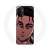 Case for Oppo A74 5G - MANIACASE - Eren Yeager - Flexible - Anime - White