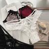 Ruffle Lace Flower Transparent Briefs Patchwork Mesh Floral Bowknot Panties Comfortable   Lady
