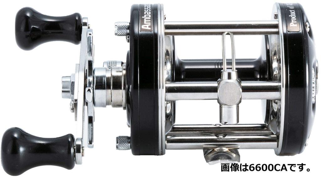 AbuGarcia Ambassador 6601CA Factory Tune Black Left Hand Clutch Type Double Hand Bass Snakehead Catfish Top Water Round Reel (Посол)