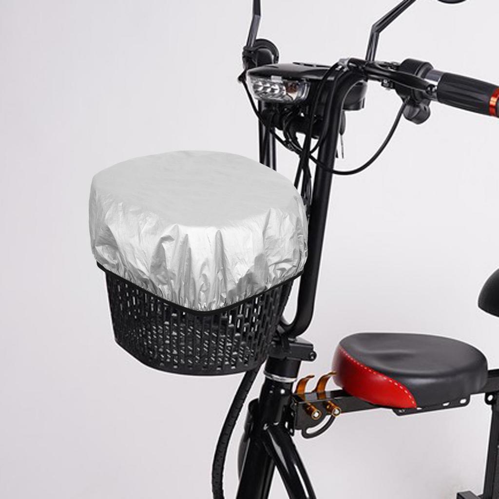 Waterproof Bike Basket Cover, Front Rain Liner for Electric