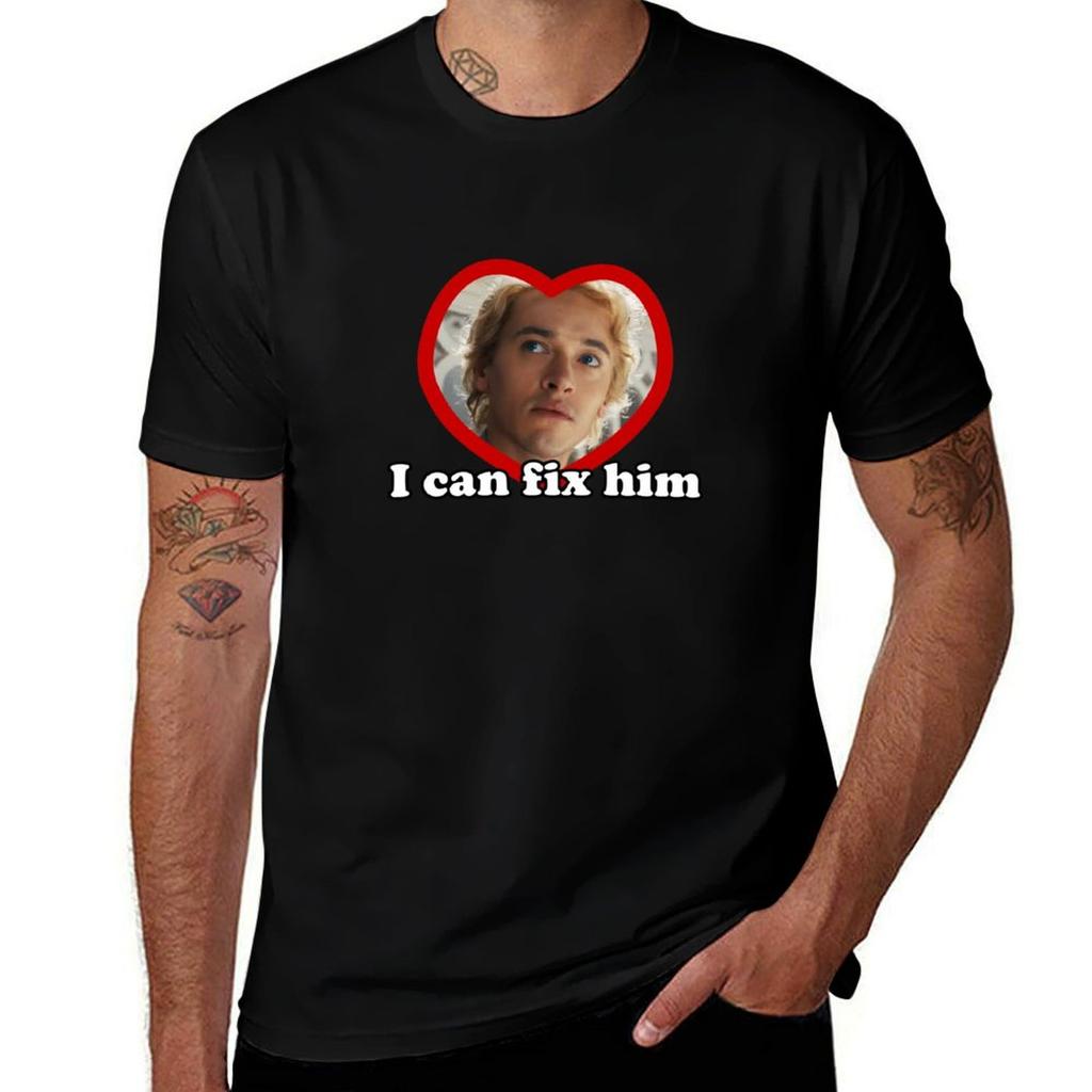 I can fix him (Coriolanus Snow) T-Shirt Casual Breathable Short Sleeve Top