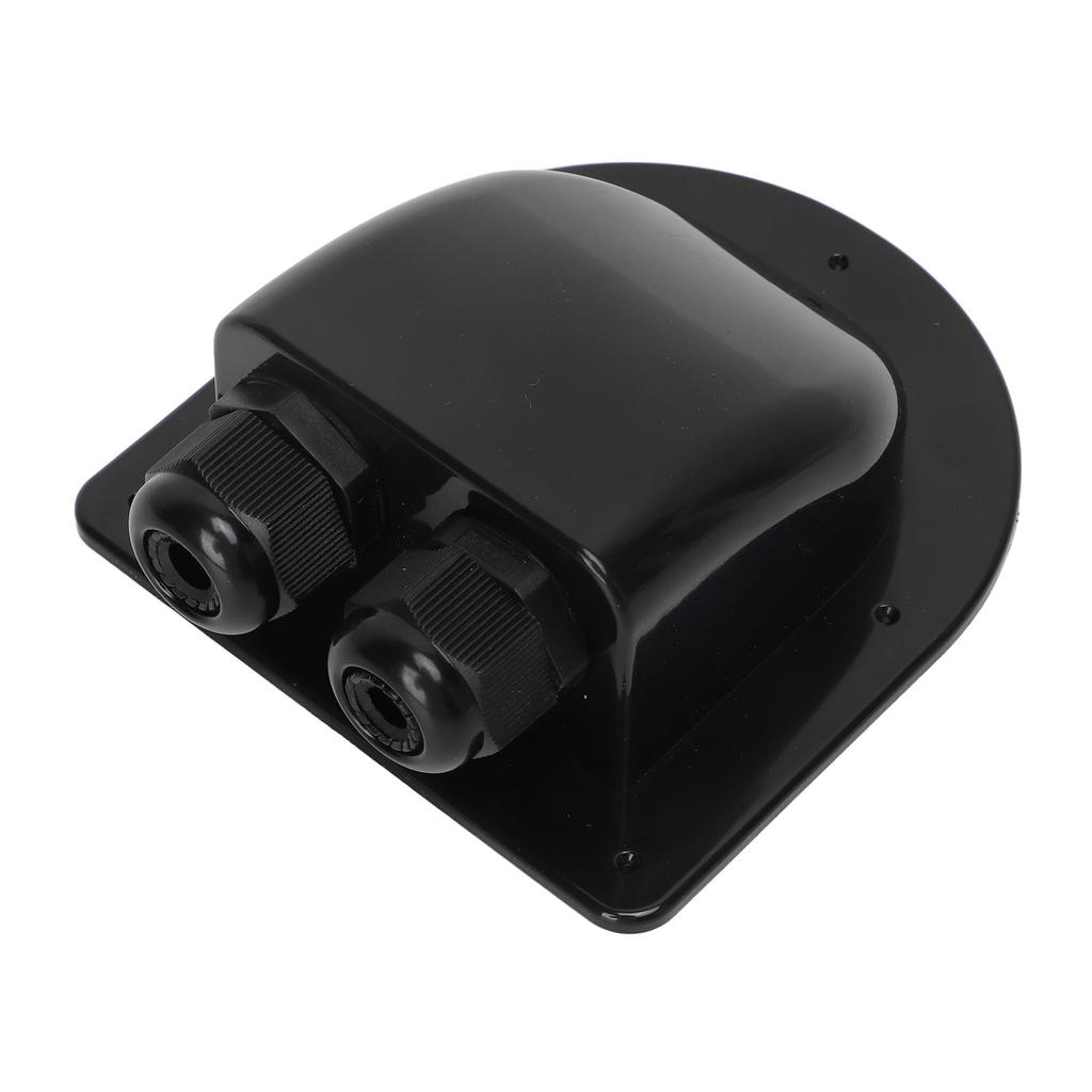Solar Cable Entry Gland Plastic Waterproof Double Cable Entries Cable Entry Gland Housing Mount for