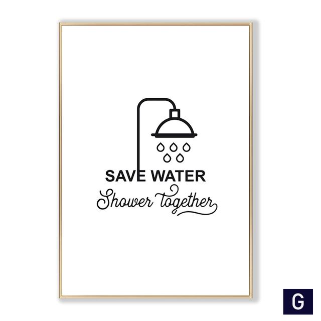 Забавные цитаты для ванной комнаты, настенная живопись на холсте, скандинавские черно-белые постеры, принты для туалета, туалета, юмористические картинки, домашний декор для ванной комнаты