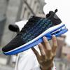 Couple Models Shock -Absorbing Sports Casual Running Shoes Comfortable Air Cushion Bottom Retro Breathable Fly Woven Surface