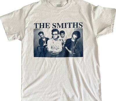 Промо-футболка The Smiths Белая S-5XL