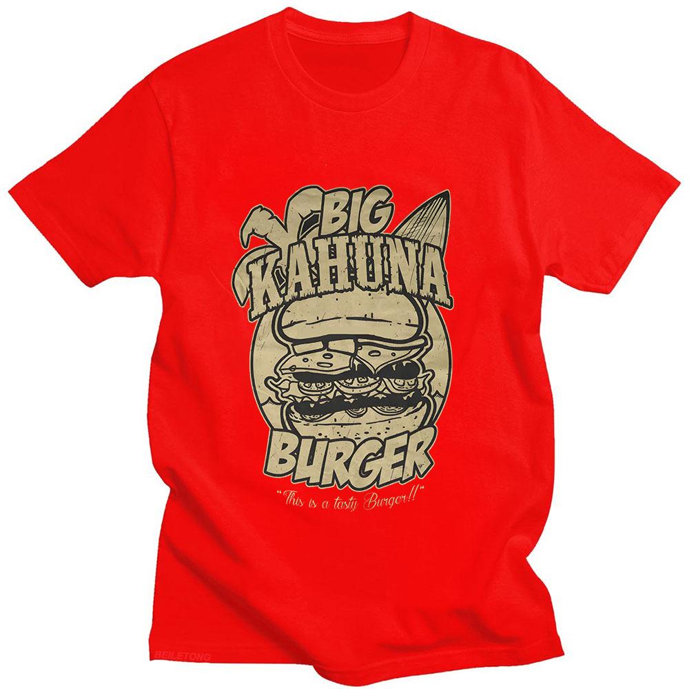 Big Kahuna Burger T Shirt  Aesthetic Clothes Harajuku Kawaii Tee-shirt Cartoon Print Cute Comfortable Tshirt Sudaderas Soft Tops