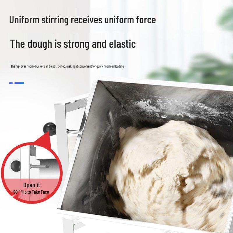 Полностью автоматический тестомес из нержавеющей стали, вместимость 5-25 кг