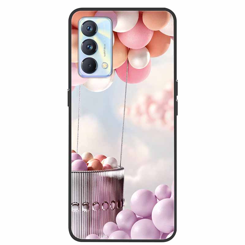 Для Realme GT Master Чехол Ударопрочный Мягкий силикон ТПУ Задняя крышка Для Realme GT Master Edition 5G Чехлы для телефона Милый мультяшный Coque