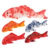Fake Fish Resin Goldfish Figurine Artificial Floating Lucky Fish Statue for Aquarium Fish Tank Pond Fairy Garden Supplies