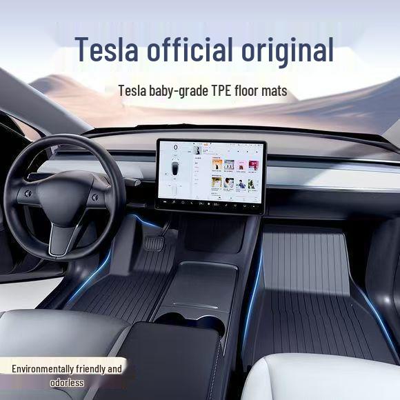 Обновленные коврики для пола автомобиля Tesla Model 3/Y