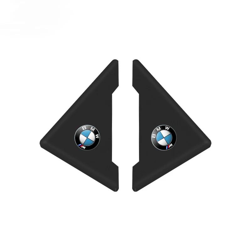 2Pcs Car Door Corner Covers Anti-collision Sticker Auto Protection Decal for BMW 50th 1 3 5 7 Series E36 E46 E60 X5 X6 F16 F30