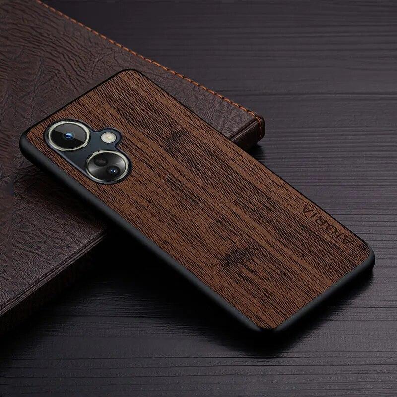 Чехол для Oneplus Nord N30 5G, кожаный чехол с узором из бамбукового дерева, роскошный чехол для oneplus nord n30, чехол-капа
