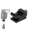 Кронштейн для вспышки для камеры Металлический переходник для крепления на холодный башмак Винт для штатива 1/4