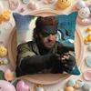 Metal Gear Solid Delta Eater Наволочка Плюшевая Ткань Мягкая Двусторонняя Печать Диван Теплый Зимний Домашний Подарок Наволочка