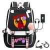 Harajuku Simple and Versatile Junior High School Student Schoolbag Female Lightweight Large-capacity Junior High School Student Backpack