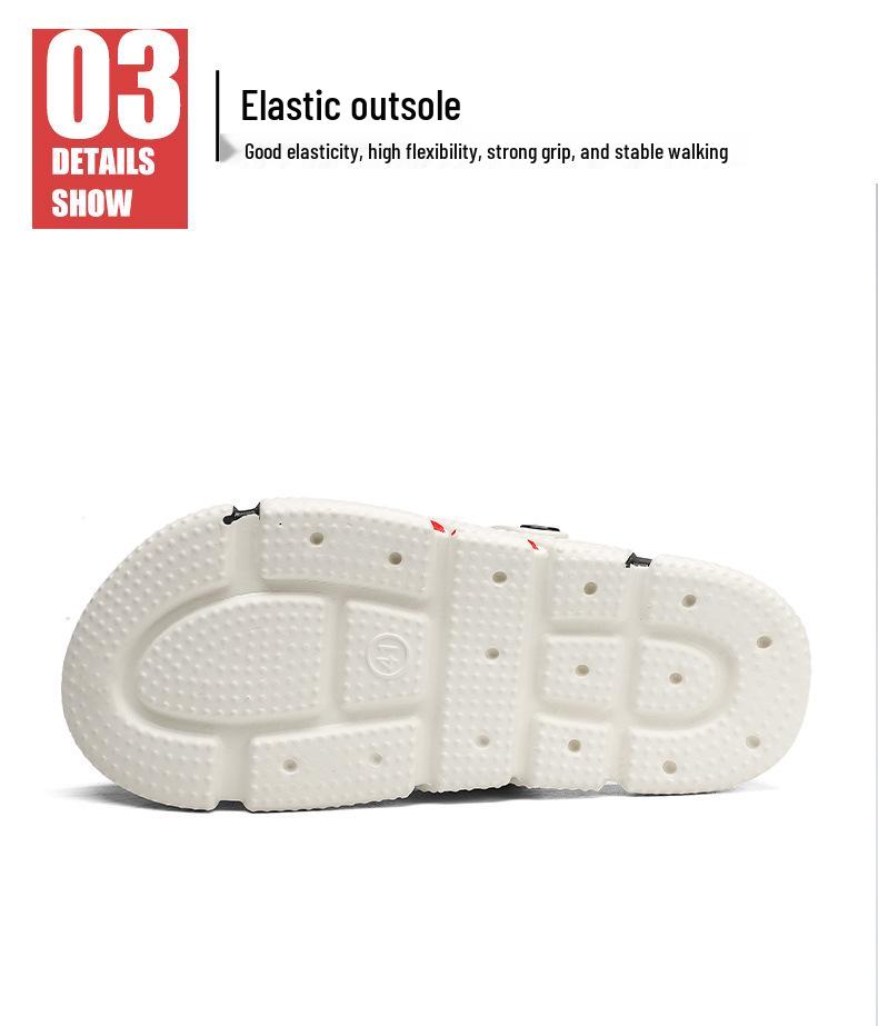 Мужские модные садовые клоги с мягкой подошвой и вентиляцией для пляжа или улицы