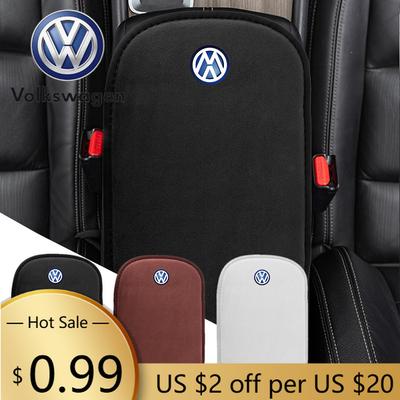 Для VOLKSWAGEN VW Накладки на подлокотник нового автомобиля Универсальные накладки на коробку подлокотника центральной консоли сиденья автомобиля Для Volkswagen VW Golf GTI Tig
