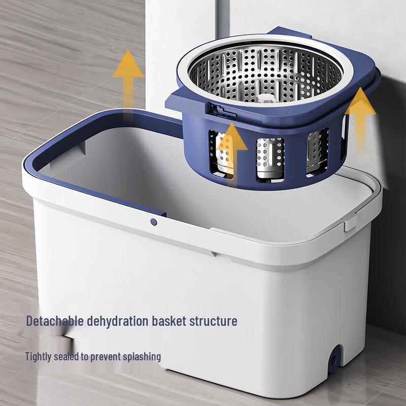 Вращающаяся швабра Taitale без рук с 2 насадками