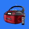 Портативный многофункциональный Bluetooth стерео CD кассетный плеер с AM/FM радио и USB