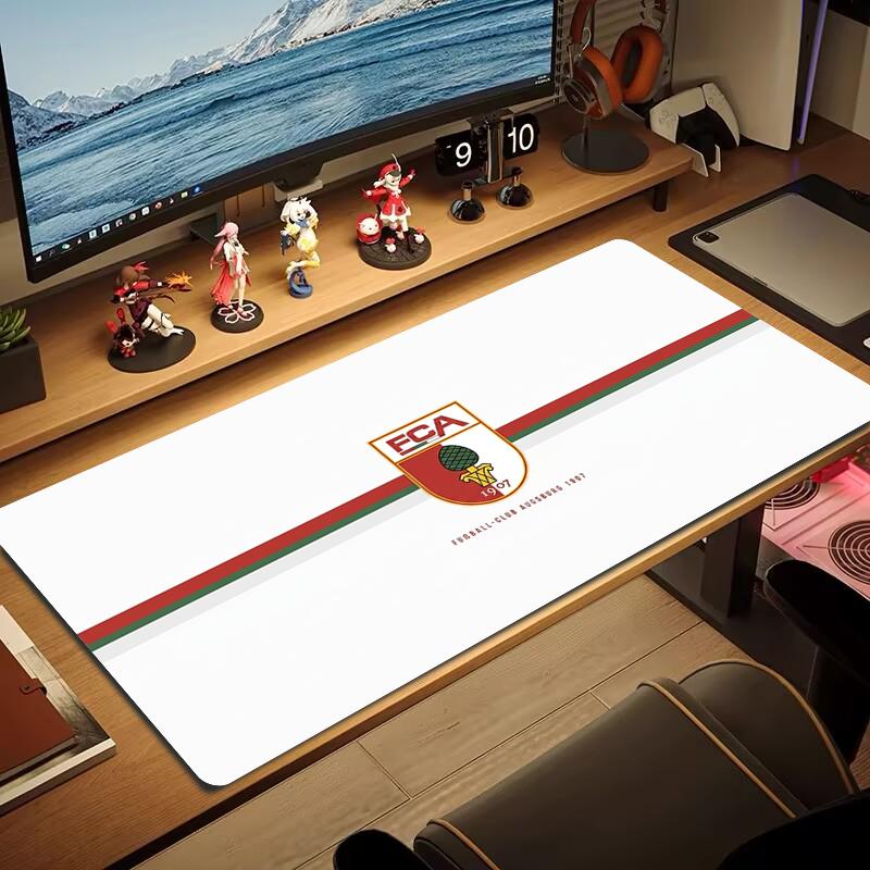 FC Augsburg Mouse Pad Large Gaming Table Cushion Non-slip Laptop Tablet Big Mousepad XXL Mat Mini PC Playmat With Lock edge_xia
