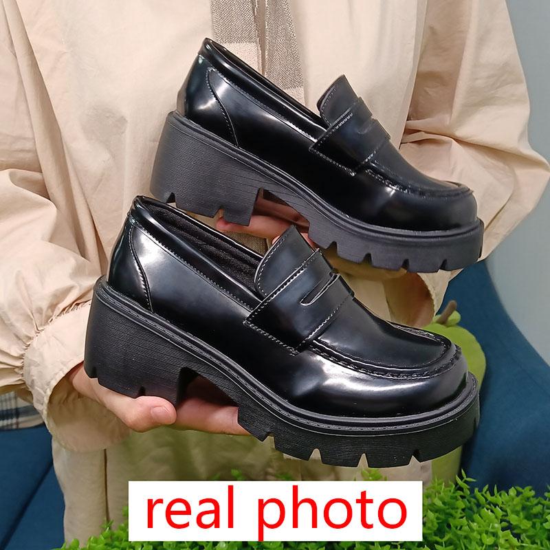 Модные туфли в стиле лолита в готическом стиле на платформе Туфли Мэри Джейн для девочек в японском стиле Школьная форма Jk Аксессуары Туфли в стиле лолита Туфли на платформе для колледжа