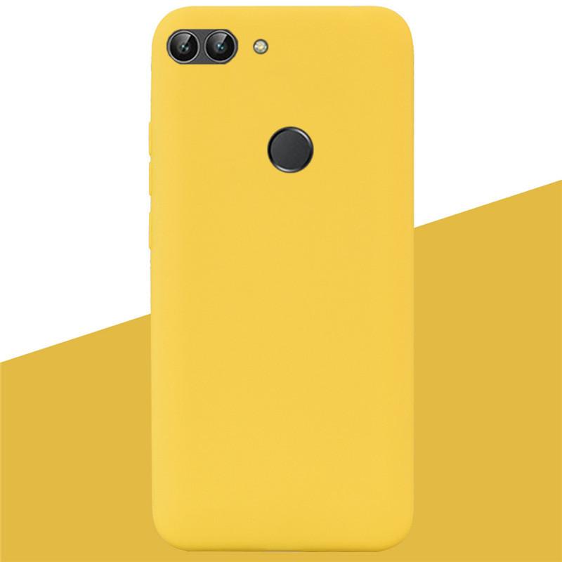 Чехол Huawei P Smart Case TPU Мягкий силиконовый чехол-накладка конфетного цвета для Huawei P Smart 2018 FIG-LX1 PSmart Case