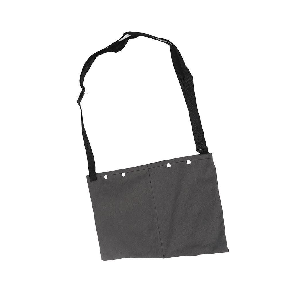 Urine Drainage Bag Holder Waterproof Adjustable Holder Fixed Catheter Pipe Double Pockets Urine Drainage Bag Gray