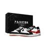 Travis Scott x Air Jordan 1 Черно-белые Travis Scott X AJ1 Низкие Винтажные Баскетбольные Кроссовки Женские DZ4137-700(Команда1897-)