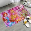 Коврик для двери W-Winx Clubs, моющийся, нескользящий, для гостиной, зоны дивана и кресел, кухонный, приветственный коврик