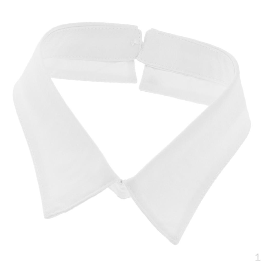 Detachable False Faux S Lapel Blouse Dickey